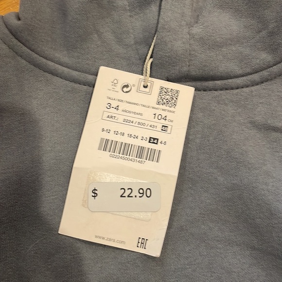 Zara brand new sweatshirt - Picture 3 of 3